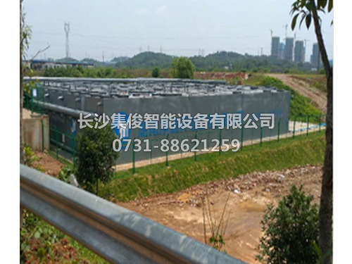 開福區(qū)沅豐壩黑臭水污水處理廠