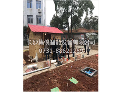 湘潭縣中學(xué)污水處理項目電氣自控系統(tǒng)