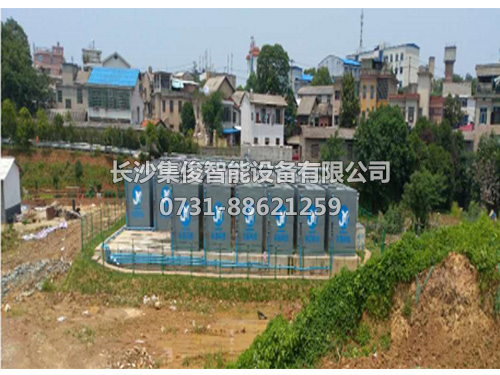 新寧縣工業(yè)園集中污水處理廠自控現(xiàn)場(chǎng)