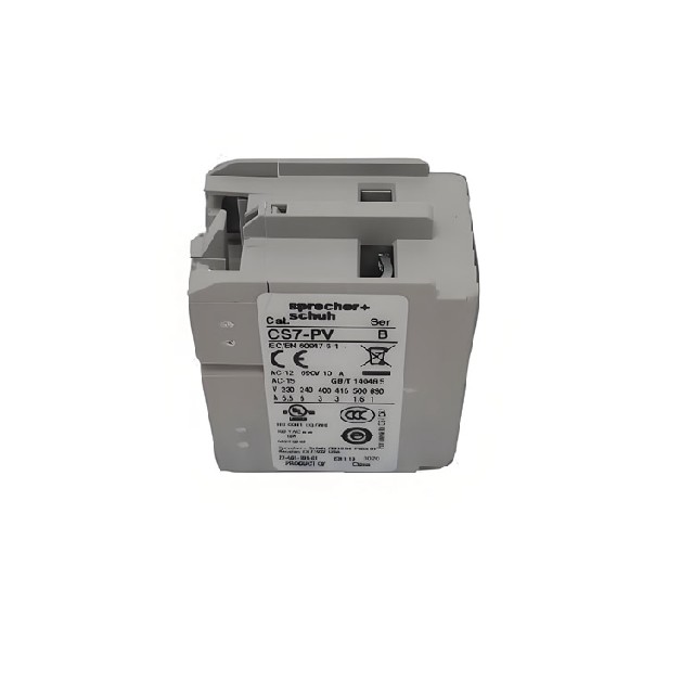 瑞士進(jìn)口Sprecher+Schuh 觸點(diǎn)塊繼電器 CS7-PV-02